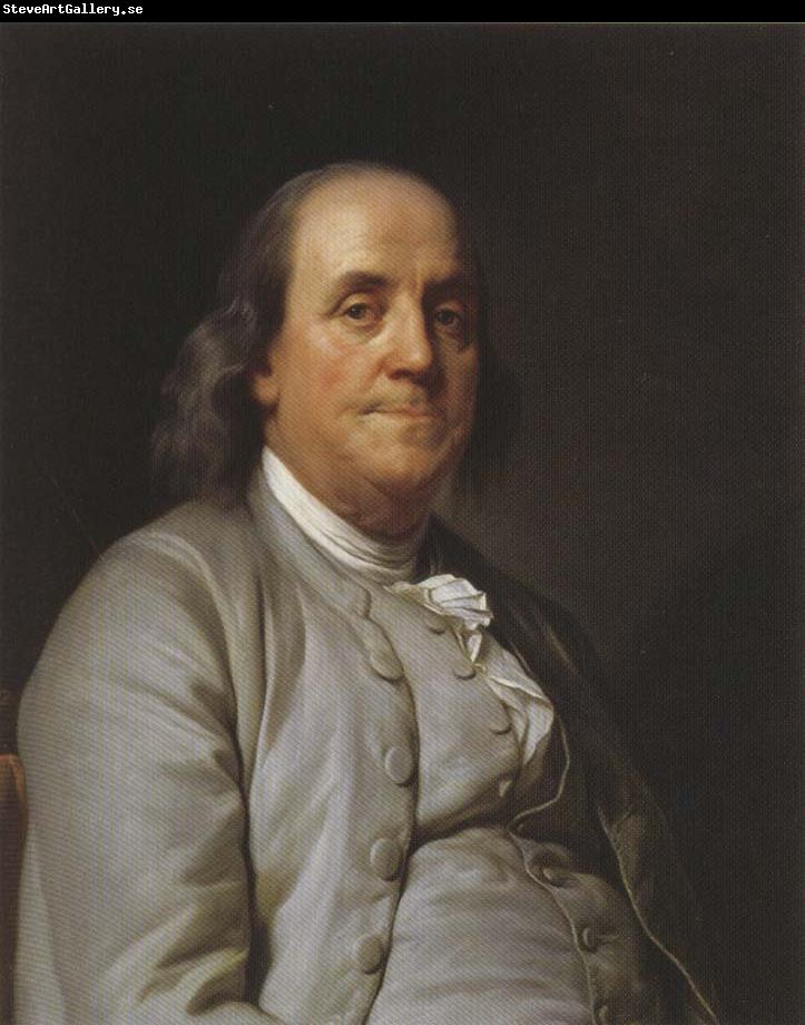 Joseph-Siffred  Duplessis Portrait of Benjamin Frankli